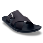 033  Men's Cross-Strap Casual Slippers