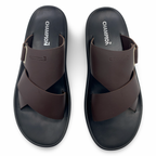 033  Men's Cross-Strap Casual Slippers
